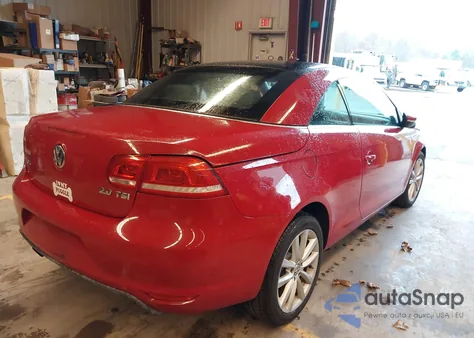 2012 Volkswagen Eos Komfort from USA, damaged, VIN WVWBW7AH4CV002247